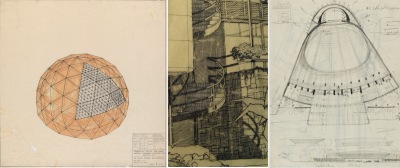 Antonio Mirabile architecture drawings centre pompidou mnam-cci